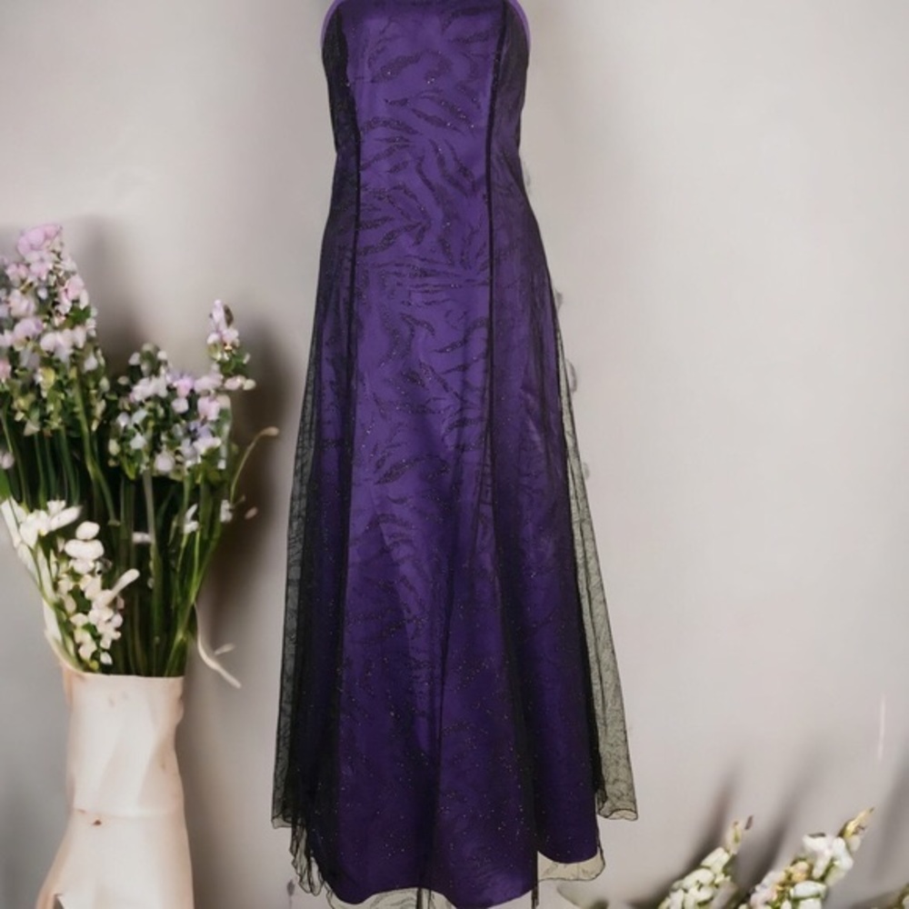 Jump Apparel Formal Purple Gown